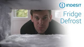 How to defrost your fridge freezer  by Indesit [upl. by Amelus]