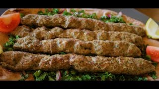 Lebanese Kafta  Kefta Recipe  Ground Beef Skewers [upl. by Strawn]