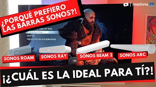 Porqué prefiero SONOS y¿Sonos Roam Ray Beam 2 o Arc ¿Cuál es la mejor barra de sonido para tí [upl. by Charley]