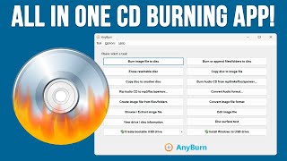 AnyBurn All in One Free CD Burning and Ripping App [upl. by Vania872]