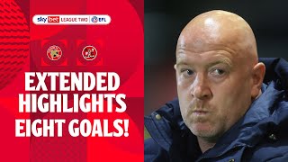 EIGHT GOALS  Walsall v Fleetwood Town extended highlights [upl. by Fillander551]