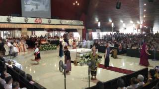 40th Anniversary of Archdiocese of Kuching Thanksgiving ethnic dance [upl. by Celene]