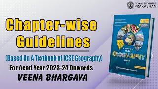 ICSE Geography Chapterwise Guidelines for AY 202324 Onward by Veena Bhargava [upl. by Iggy]