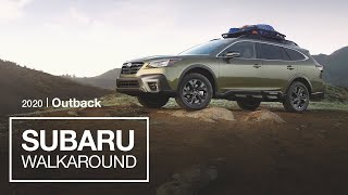 The 2020 Subaru Outback  Model Walkaround [upl. by Andri225]