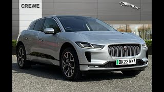 Approved Used Jaguar IPace HSE EV400 AWD in Silver  DK22WWA  Jaguar Crewe [upl. by Hunley50]