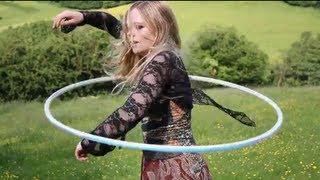 Hula hooping Beautiful hula hoop dancing tricks by Luna [upl. by Nesmat]