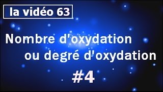 Nombre doxydation ou degré doxydation 4partie63 [upl. by Rannug323]