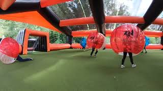 Sportamp Bien Bubble Foot Tours EVJF Jessica et EVG Jérémy 0107 au parc Sportamp Bien de Monnaie [upl. by Phillipp]