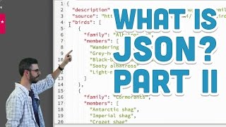 103 What is JSON Part II  p5js Tutorial [upl. by Mizuki]