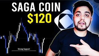 BUYING LIKE SOLANA AT 8  SAGA COIN PRICE PREDICTION amp ANALYSIS SAGA COIN PREDICTION [upl. by Ahsieat362]