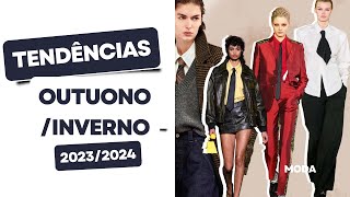 Moda outono inverno 20232024 [upl. by Aleihs490]