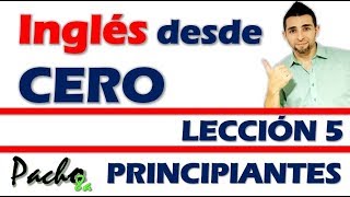 Lección 5  What y Where en preguntas con To BE  WH QUESTIONS  Curso inglés GRATIS [upl. by Rexferd485]