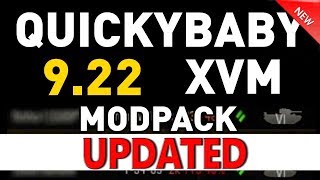 0922 QuickyBaby’s Modpack with XVM Download In Description [upl. by Mcconaghy]