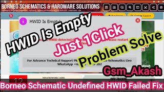 Borneo Schematics HWID Is Empty Fix  Borneo Schematics Undefined HWID Failed  HWID Is Empty [upl. by Fast519]