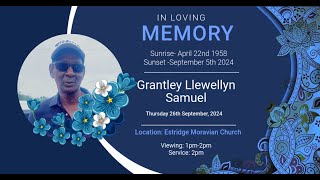 Celebration of the life of Grantley Llewllyn Samuel [upl. by Festa]