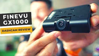 This Dual Channel Dash Cam is GOOD FineVu GX1000 Review [upl. by Harbard337]