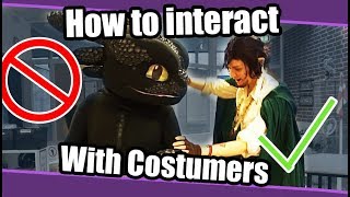 How To Interact With Cosplayers amp Fursuiters 10 Tips  Cosplay Is Not Consent [upl. by Ecydnak]