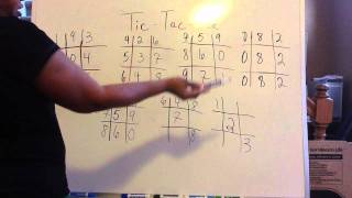 Tic Tac Toe Lottery Explained Detail [upl. by Elburr]