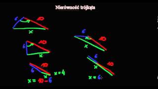 Nierówność trójkąta [upl. by Nivlem125]