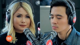 Yeng and Erik perform quotPaano Ba Ang Magmahalquot LIVE on Wish 1075 Bus [upl. by Neri]