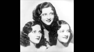 The Boswell Sisters  The music goes round and around [upl. by Mehala]