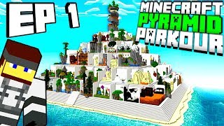 Minecraft PARKOUR PYRAMID  EP1 [upl. by Annaira]