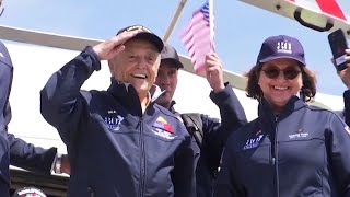 American WWII Veterans in France for DDay 80th Anniversary [upl. by Marella]