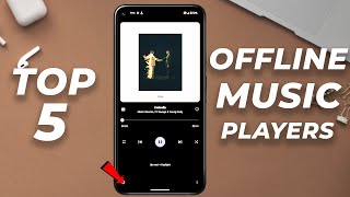 Top 5 Best Free OFFLINE Music Player Apps For Android In 2024 [upl. by Bridges682]