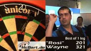 Crazy 9 Dart Finish with Wayne Mardle [upl. by Pia]