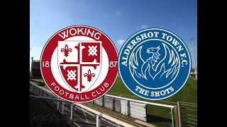 Woking V Aldershot  New Years Day 2024 [upl. by Akimyt]