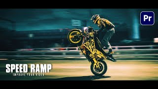 SPEED RAMP in Premiere Pro  IMPROVE Your Videos Twofold [upl. by Otero]