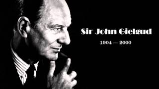 John Gielgud  Three Prosperos Speeches from The Tempest by William Shakespeare [upl. by Bernadine]