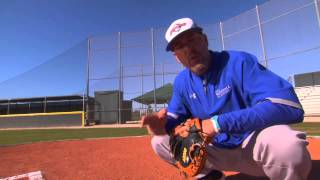 Receiving and Receiving Position  Catcher Fundamentals Series by the IMG Academy baseball 2 of 6 [upl. by Jurdi]