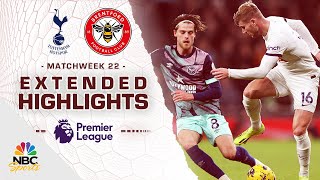 Tottenham Hotspur v Brentford  PREMIER LEAGUE HIGHLIGHTS  1312024  NBC Sports [upl. by Beitnes303]