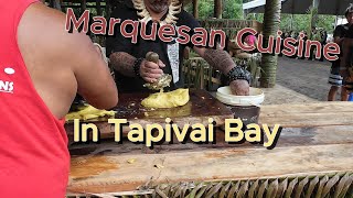 Local marquesan food in Tapivai  Festival day 2 [upl. by Roze444]