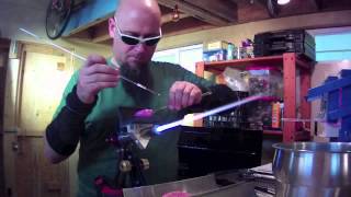 Boro Glass Ornament Tutorial by Copious Glass [upl. by Hameerak272]