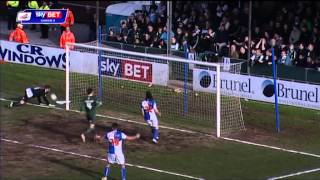 Bristol Rovers vs Plymouth Argyle  League Two 201314 [upl. by Anadroj469]