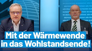 Abendveranstaltung Energie  Mit der Wärmewende in das Wohlstandsende AfDFraktion im Bundestag [upl. by Ashbaugh]