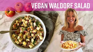 Vegan Waldorf Salad  Kathys Vegan Kitchen [upl. by Edlitam]