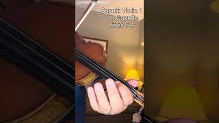 Gavotte Lines 56  Suzuki Violin 1 [upl. by Ellocin]