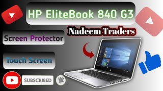 HP EliteBook 840 G3 Laptop Touch Screen 14quot Protector  Laptop Lamination  Nadeem Traders [upl. by Ahseniuq805]