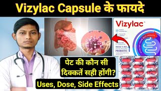 Vizylac capsule hindi  Vizylac capsule kis kaam aata hai  lactic acid bacillus capsules [upl. by Zetana711]