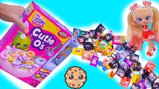 Giant Cereal Box Real Littles Mini Foods [upl. by Asenev85]