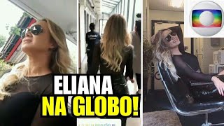 Eliana faz quottourquot pelos estúdios Globo e mostra camarim chiquérrimo [upl. by Llehcnom]