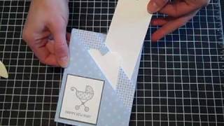 How to make a Double Pocket Card [upl. by Joaquin]