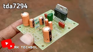 Tda 7294 Amplifier Board Unboxing And Review 2021 [upl. by Ylek724]