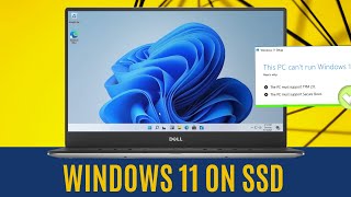 How to install windows 11 on Laptop NEW SSD [upl. by Kalagher]