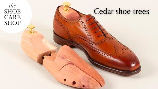 Cedar shoe trees  Sizing and how to use guide [upl. by Acinorav225]