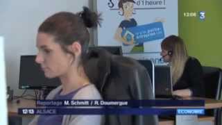 Petite Entreprise Net sur France3 Alsace 2014 [upl. by O'Malley]