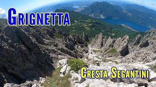 Cresta Segantini  Grignetta  La Via Più Bella [upl. by Assiled]